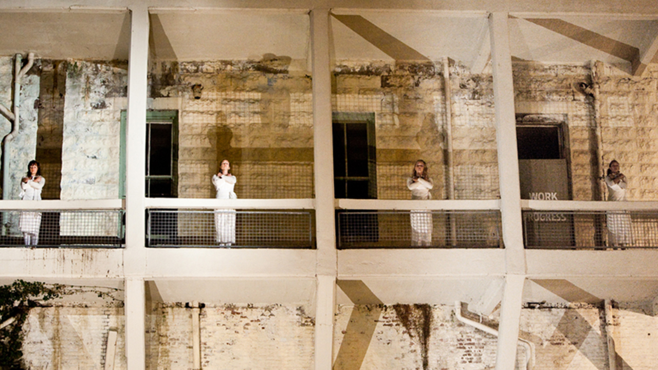 other stories oversized wool blend workwear shirt